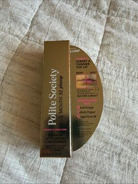 Polite society B.I.G. Mouth XL Plump Intensive Lip Plumping Concentrate - NWB